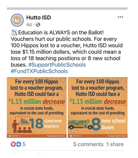 Attorney General Sues Hutto Isd For Electioneering Community Impact