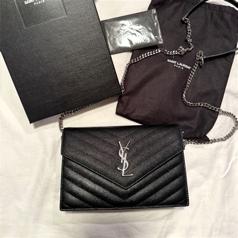 Yves Saint Laurent Bags Authentic Saint Laurent Small Ysl Flap Cassandre Matelass Chain