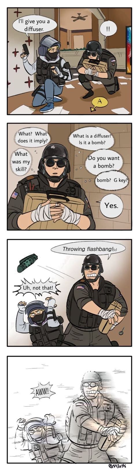 First Timers Be Like Rainbow Six Siege Anime Rainbow Six Siege Memes