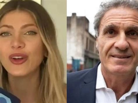 La furia de Cande Ruggeri con su papá tras filtrar que está embarazada