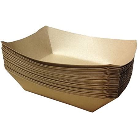 Amazon Oomcu 100 Pack 3 Lb Heavy Duty Disposable Kraft Brown Paper