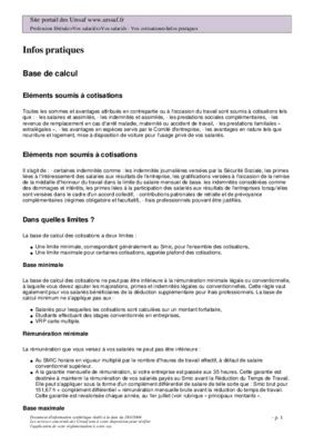 Bordereau Urssaf Recapitulatif Vierge Pdf Notice Manuel D Utilisation