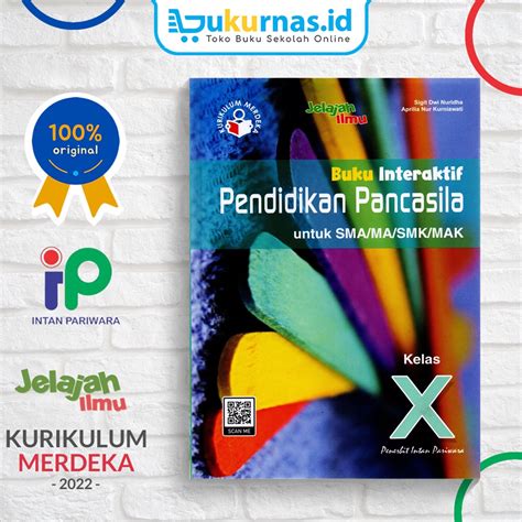 Jual Buku Pendamping Pendidikan Pancasila Smama Kelas 10 Kurikulum