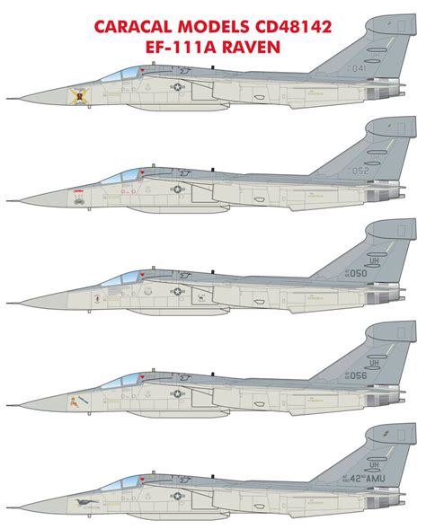 Caracal Models CD48142 - EF-111A Raven