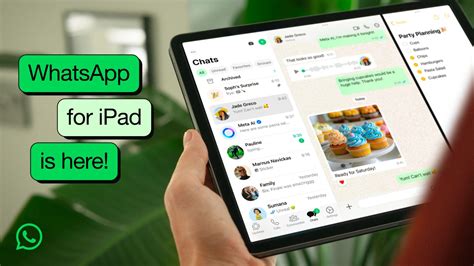 whatsapp finally launches native ipad app   years bringing full