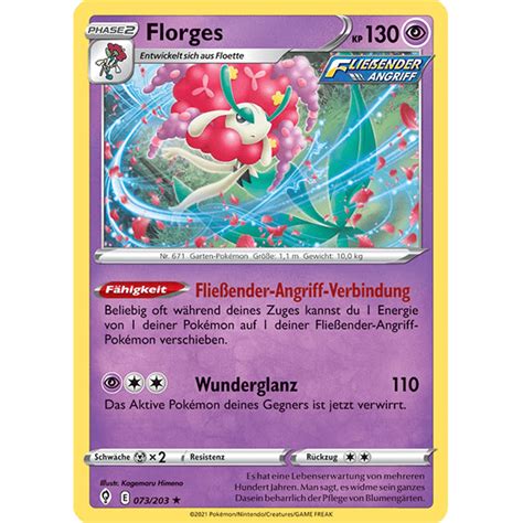 Pokemon Florges Drachenwandel Holo Tradershood