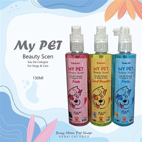 Jual Cologne My Pet Beauty Scent Parfum Kucing Anjing 130 Ml Fresh