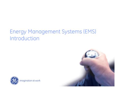 Energy Management Systems Ems Introduction