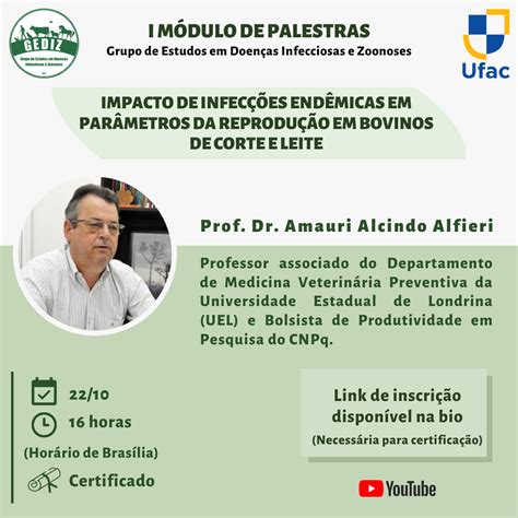 Palestra Impacto De Infec Es End Micas Em Par Metros Da Reprodu O Em