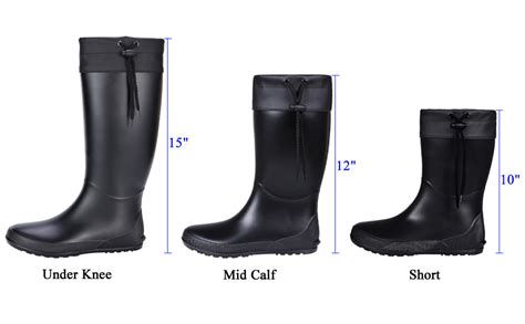 Asgard Botas De Lluvia Altas Para Mujer Impermeables De Goma Para