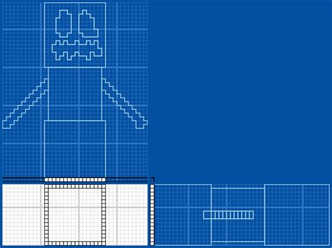 Snow Golem Statue Blueprints For Minecraft Houses Castles Towers