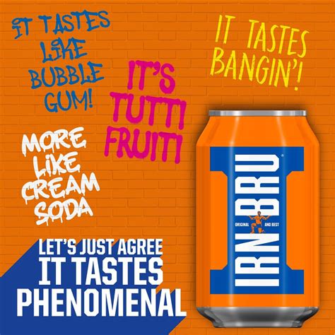 Irn Bru Energy Drink 6x330ml 6 Pack Bargainmart