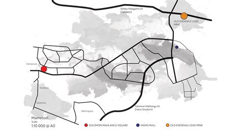 Pitsane Makgopa - Mamelodi Map