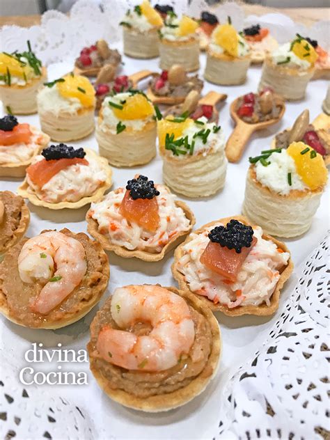 Recetas de Canapés fríos fáciles y rápidos Divina Cocina