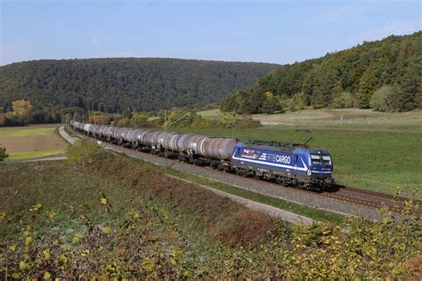 Von Rtb Cargo War Mit Einem Kesselwagenzug Auf Dem Weg Nach