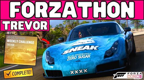 Forza Horizon 5 How To Complete FORZATHON Challenges TREVOR Forzathon