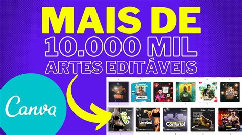 🔥venda Pack De Artes Canva Completo Mais De 10 Mil Artes Editáveis