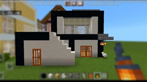 How To Build Simple Modern House In Minecraft 6 Youtube