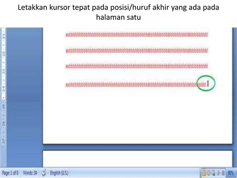 Cara Memberi Halaman Pada Word 8