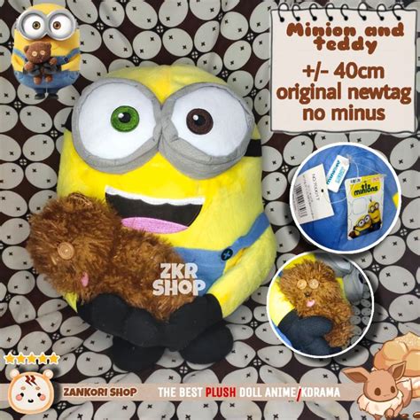 Jual RARE ITEM BONEKA TEDDY TIM MINION ORIGINAL DESPICABLE ME