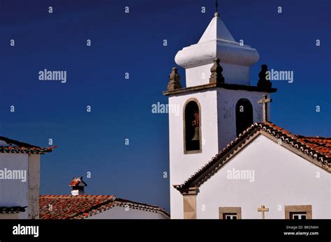 Portugal Alentejo Church Tower Of Igreja Do Espirito Santo In Marvao