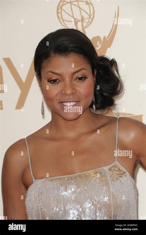 Taraji P Henson At The 2011 Primetime Emmy Awards At The Nokia Theatre L A Live In Downtown