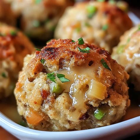 Turkey Stuffing Balls Recipe Recipes Own