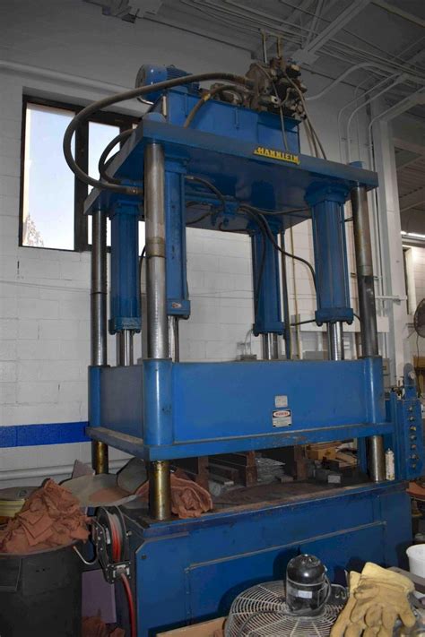 Ton Hannifin Post Hydraulic Press Stroke Daylight