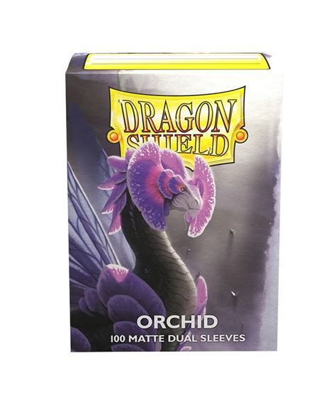 Dragon Shield Dual Matte Sleeves Orchid Emme 100 Sleeves Modelis