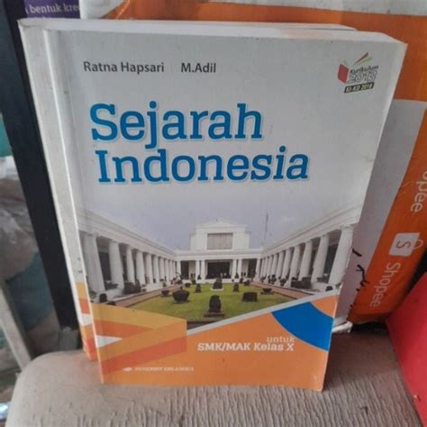 Jual Buku Sejarah Indonesia Untuk Smk Kelas Penerbit Erlangga