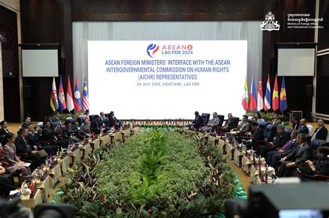 H E Deputy Prime Minister SOK Chenda Sophea Attends The ASEAN Foreign