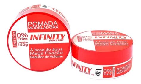 Pomada Modeladora Infinity Look s Hair 160gr cx 50 Unid Frete grátis