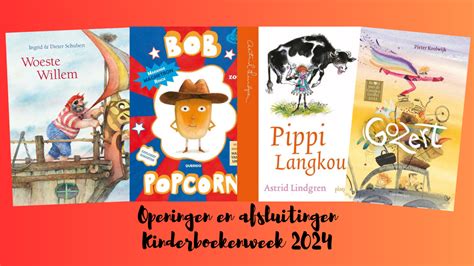 15 Openingen En Afsluitingen Kinderboekenweek 2024 Juf Maike