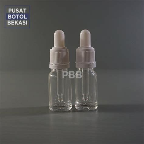 Jual Botol Kaca Pipet 10ml Tebal Bening Ring Segel Putih Di Lapak