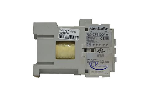 Contator Auxiliar Cf D A A Na Nf Vdc Allen Bradley