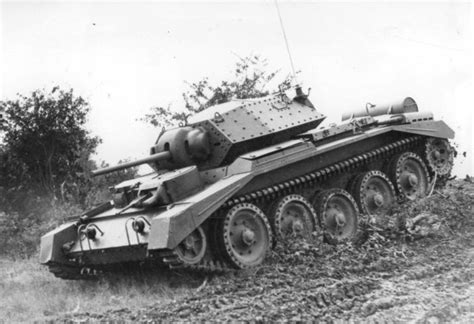 A15 Cruiser Tank Mk VI Crusader I In The Field UK 1941 British Tank