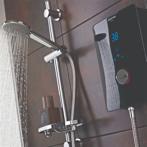 Bristan Bliss Electric Shower Bl3105 B 10 5kw Black Electric