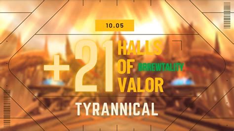 21 Halls Of Valor 10 0 WW Monk 95K OVERALL World Of Warcraft