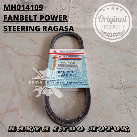 Jual TALI KIPAS FAN BELT POWER STEERING MITSUBISHI CANTER MH014109