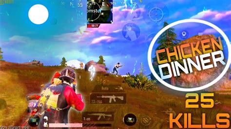 Pubg Mobile 25 Kills Livik Gameplay YouTube