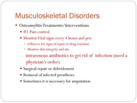 Ppt Musculoskeletal Disorders Part Ii Powerpoint Presentation Free