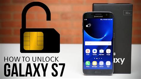 How To Unlock Samsung Galaxy S7 Edge Sim Unlock Youtube