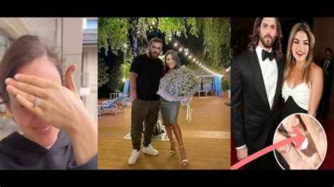 Demet Özdemir showed her ring and gave the message still with Can