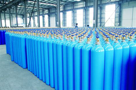 50L 200bar 5 8mm High Pressure Vessel Seamless Steelya Brand Oxygen Gas