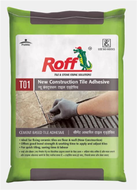 Roff T New Construction Tile Adhesive Kg Bag At Rs Bag In