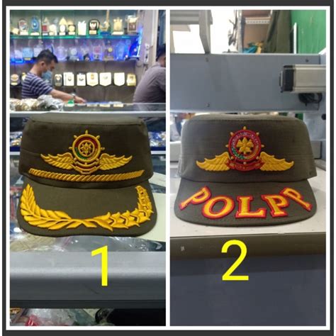 Jual TOPI KOMANDO POL PP PADI DAN KAPAS Shopee Indonesia