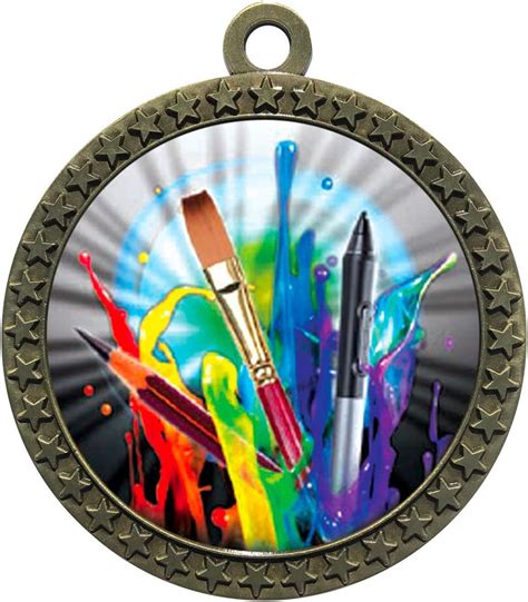 Buy Express Medals Various 10 Pack Styles Of Art Award Medals With Neck