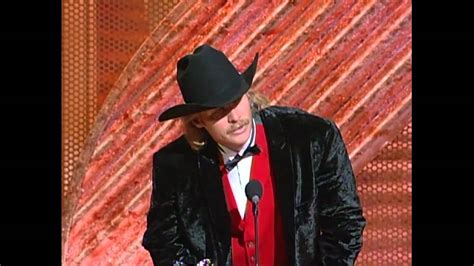 Alan Jackson Wins Top Male Vocalist Acm Awards 1996 Youtube