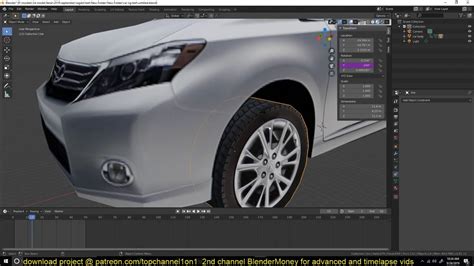 Blender 2 8 Setting Up A Basic Car Rig YouTube