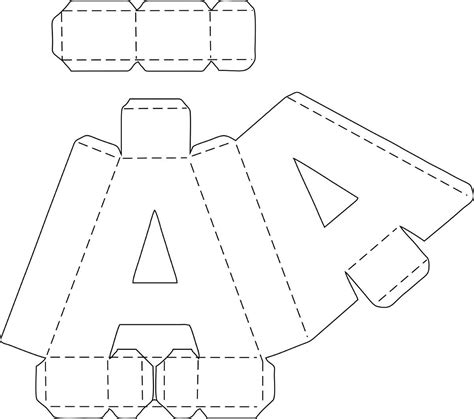 Resultado De Imagen Para Letras 3d Para Imprimir Gratis Cardboard